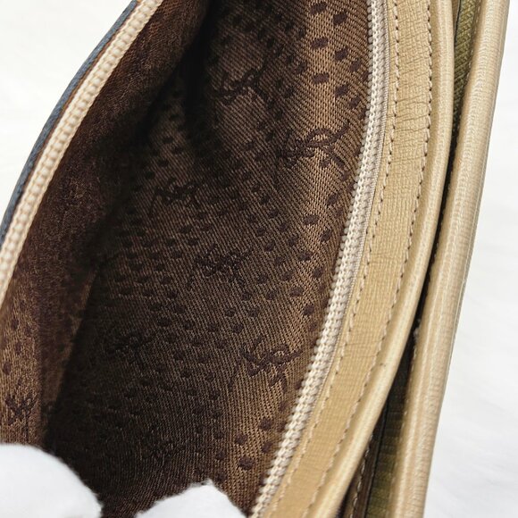 YSL  Portfolio PVC Clutch - Picture 11 of 17